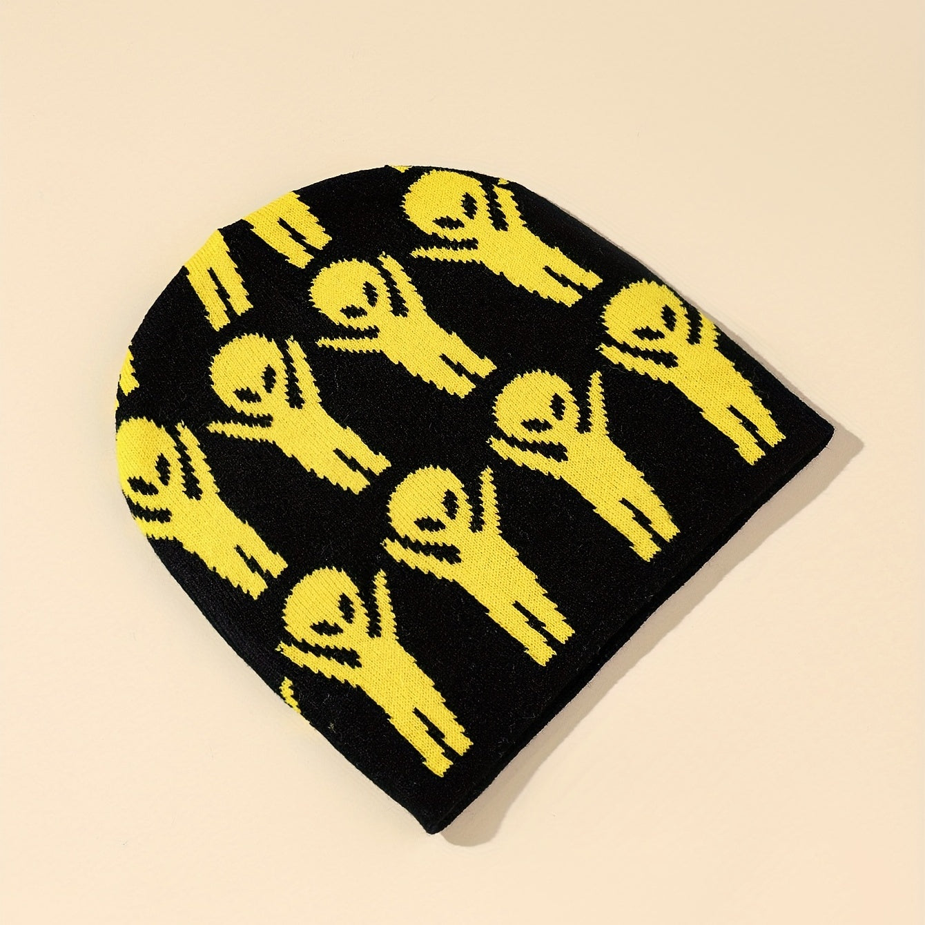 Alien Knit Beanie: Stylish & Versatile Men's Hat