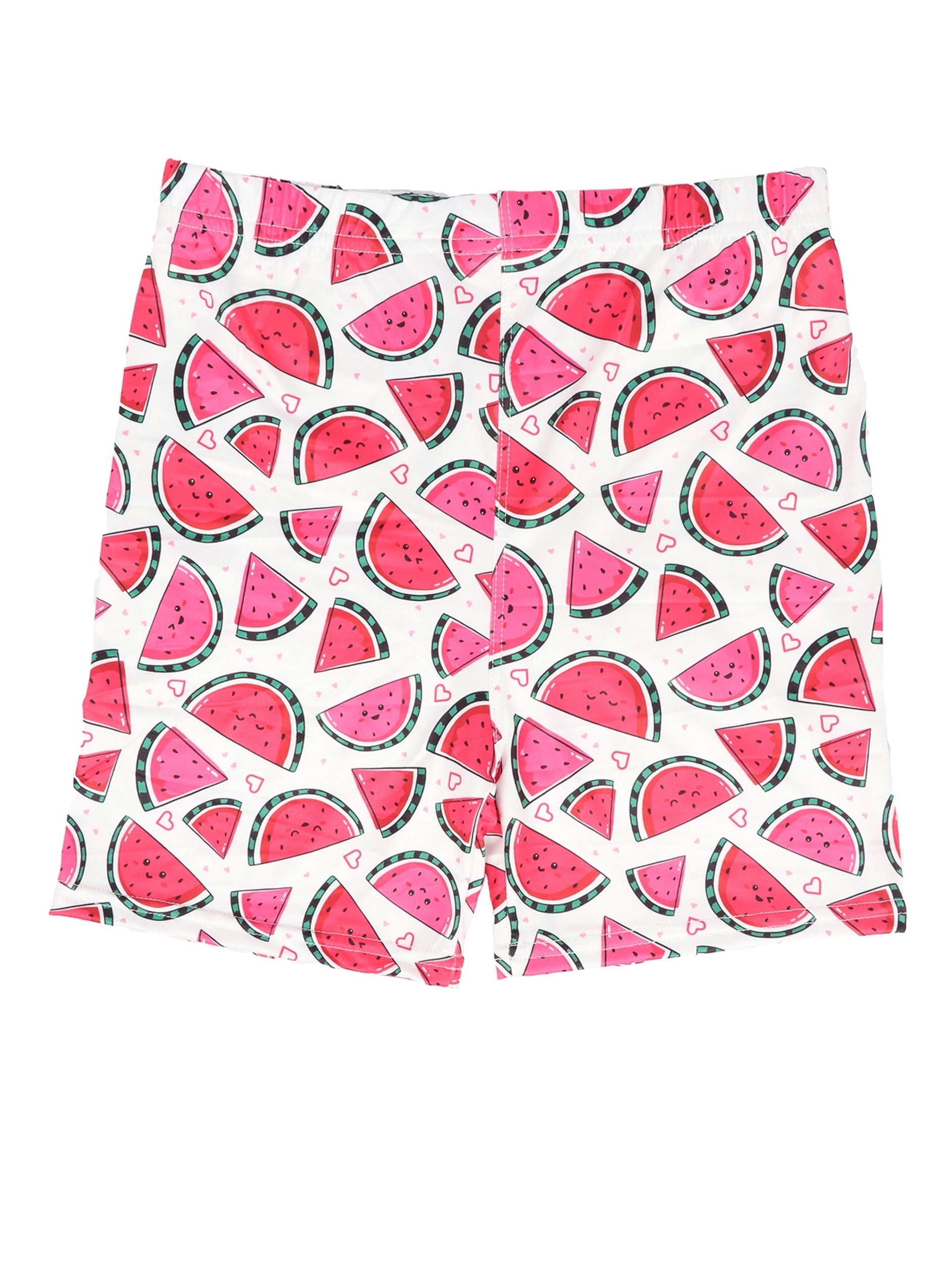 5 Pack Girls Dance Shorts Bike Shorts Rainbow Stripes Fruits Patterns Colors