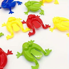 Jumping Frog Bouncy Toy, Various Colors, Party Favors, Holiday Accessories