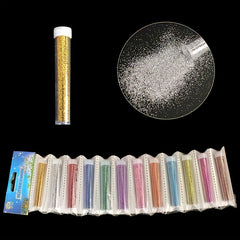 12 Colors Dry Glitter Powder Sequins for Resin Art DIY Crafts