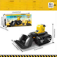 535pcs Building Blocks Excavator Toy Gift
