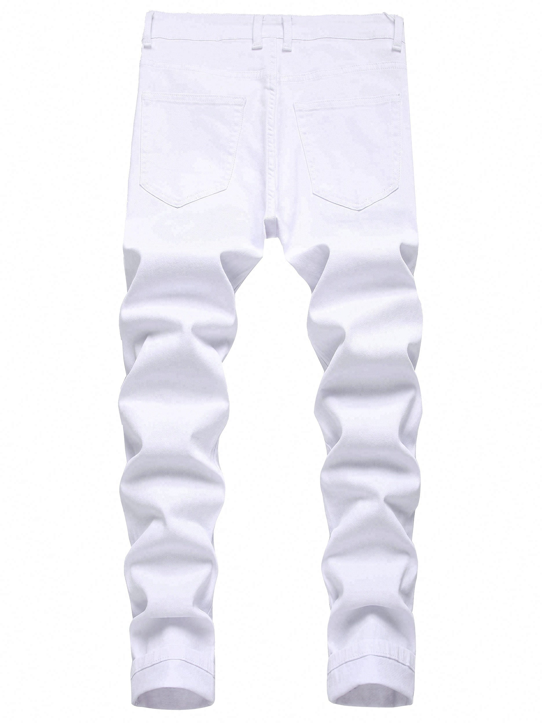 Men's Casual Straight Leg Cotton Jeans