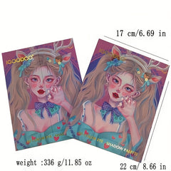 80 Colors Eyeshadow Palette Blush Concealer Powder Palette