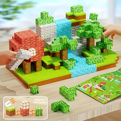 Magnetic Building Blocks Kids' Cube Toy Birthday Gift for Boys and Girls