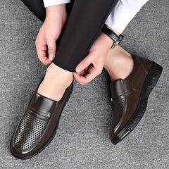 Men's Hollow Out Slip On Sandals Soft Sole