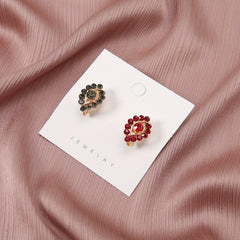 Boho Rhinestone Pins Wrist Pins Silky Scarf Fixed Buckles Dress Shirt Brooches