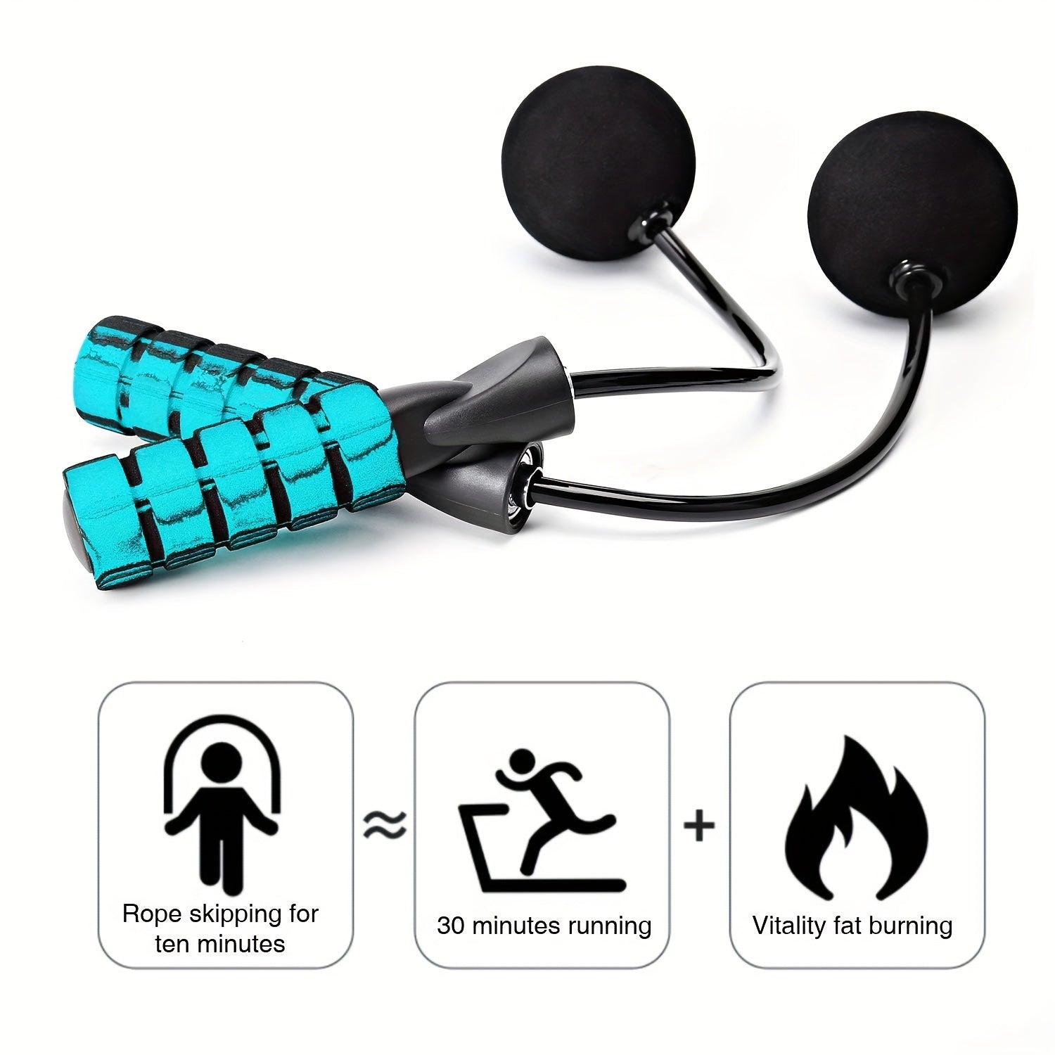 Weighted Cordless Skipping Rope for Fitness Workout