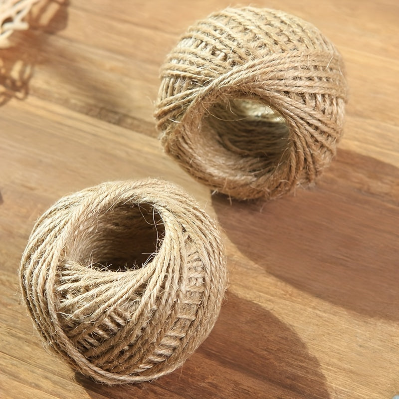 30m 1181 1inch Hemp Thread Decorative DIY Braided Rope