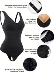 Tummy Control Bodysuit Butt Lifting Shapewear