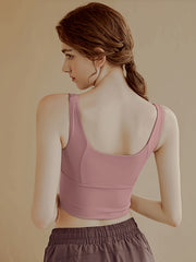 High Strength Front Zipper Sports Bra For Women