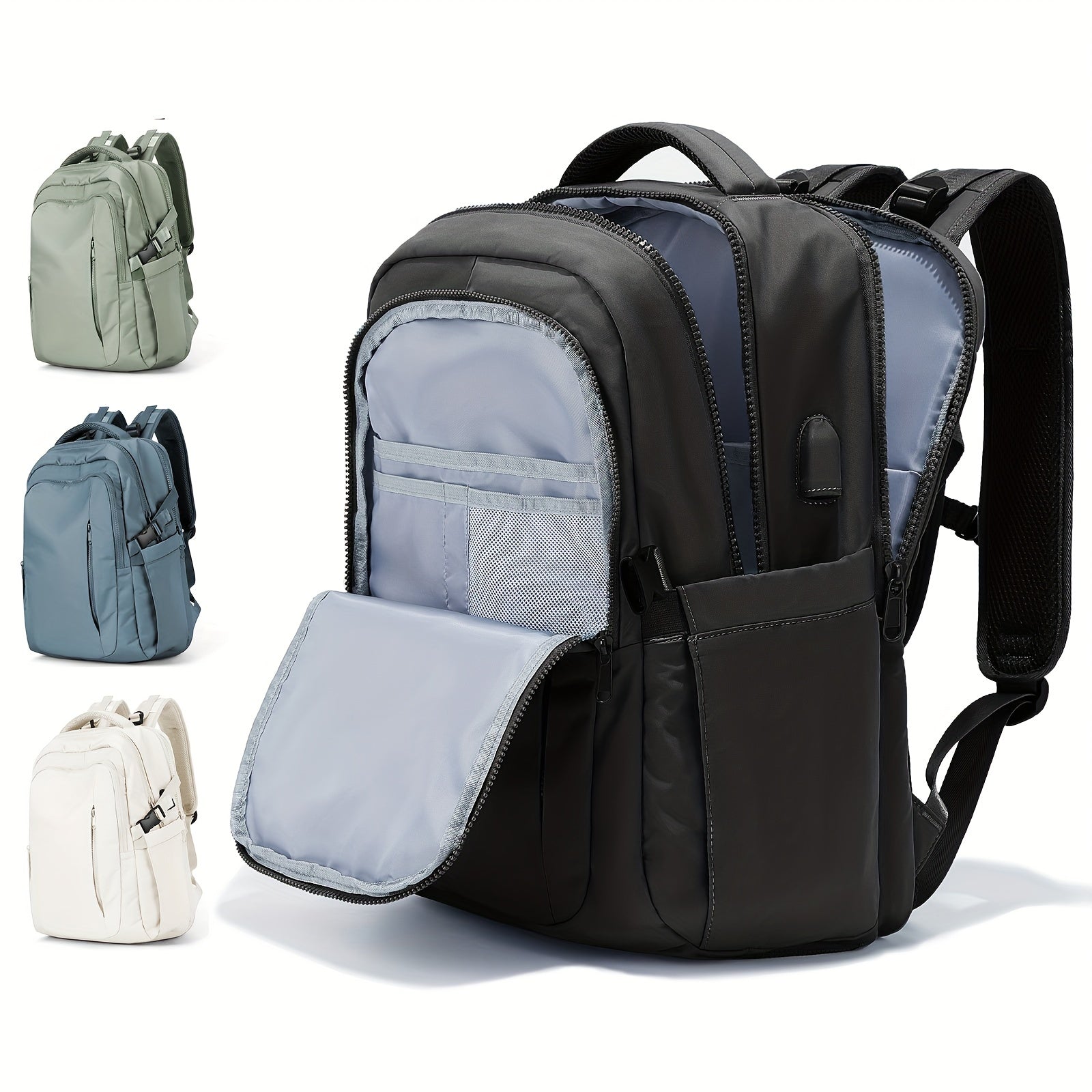 Large Capacity Travel Backpack Carry on Layer Luggage Daypack Preppy Laptop Scho