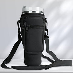 Neoprene Water Bottle Carrier Pouch 40 30Oz Cup Anti Scalding Protective Holder