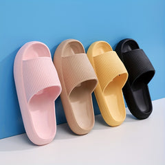Men's Cloud Slides Casual Non slip Platform Slippers Comfortable House Shoes
