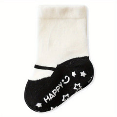 Girls Non Slip Floor Socks Breathable First Walking Shoes