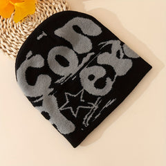 Knitted Warm Hat Hip Hop Skull Cap Autumn Winter Beanie