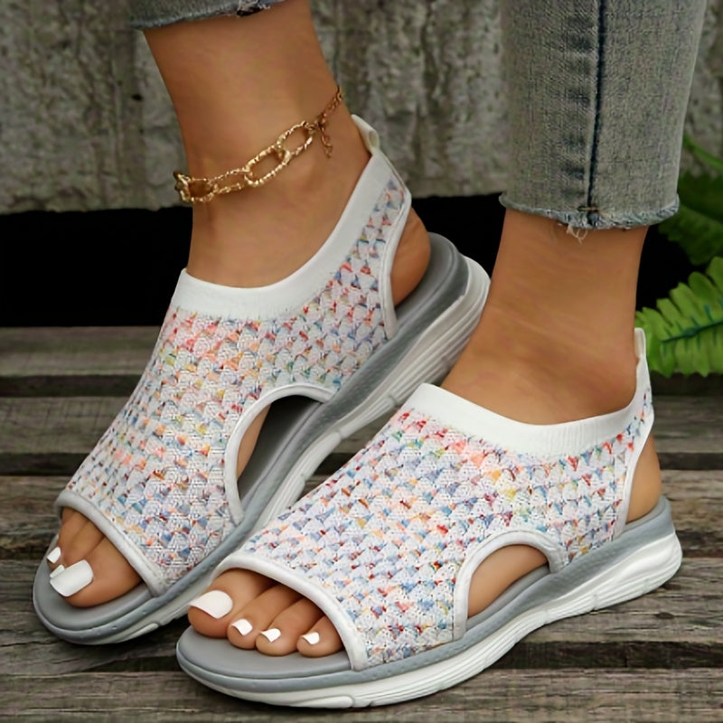Women's Cutout Beach Sandals Non Slip Summer Sandals