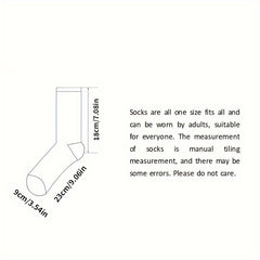 Men's Mid Crew Sport Socks Non Slip Shock Absorption
