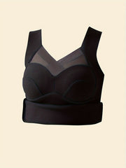 Mesh Thermal V Neck Tank Top