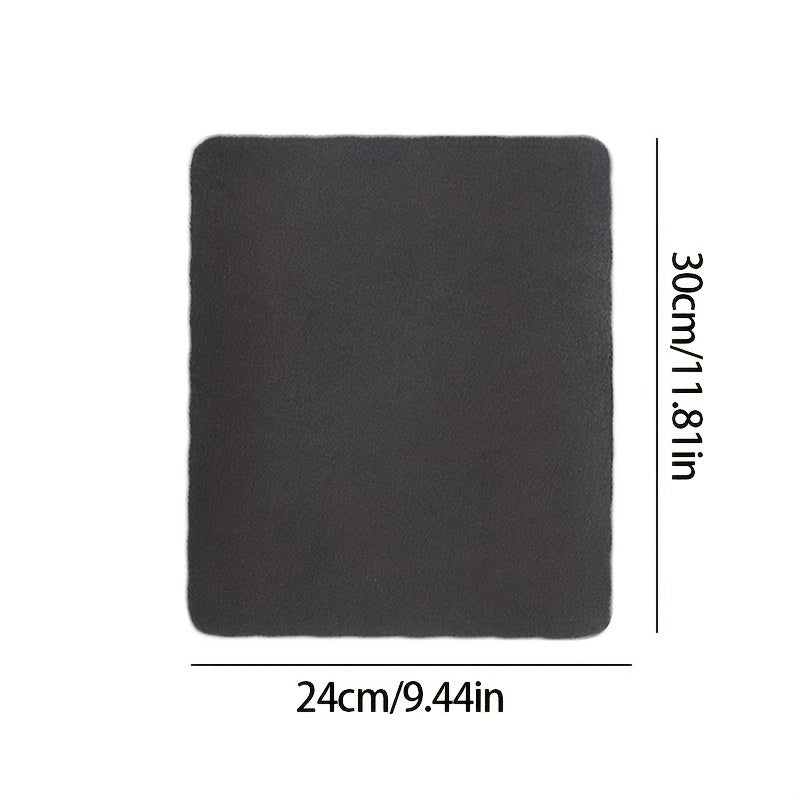 Faux Leather Mouse Pad Double sided Desk Pad