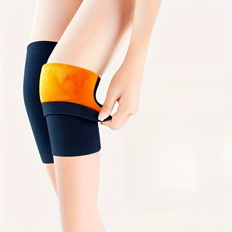 Winter Warm Knee Pad Cashmere Leg Warmer for Adults Seniors