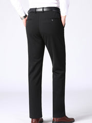 Men's Formal Solid Dress Pants Spring/Fall Business