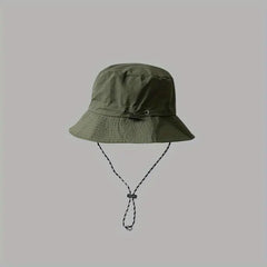 Summer Waterproof Bucket Hat Quick Drying Sunshade Breathable Hat