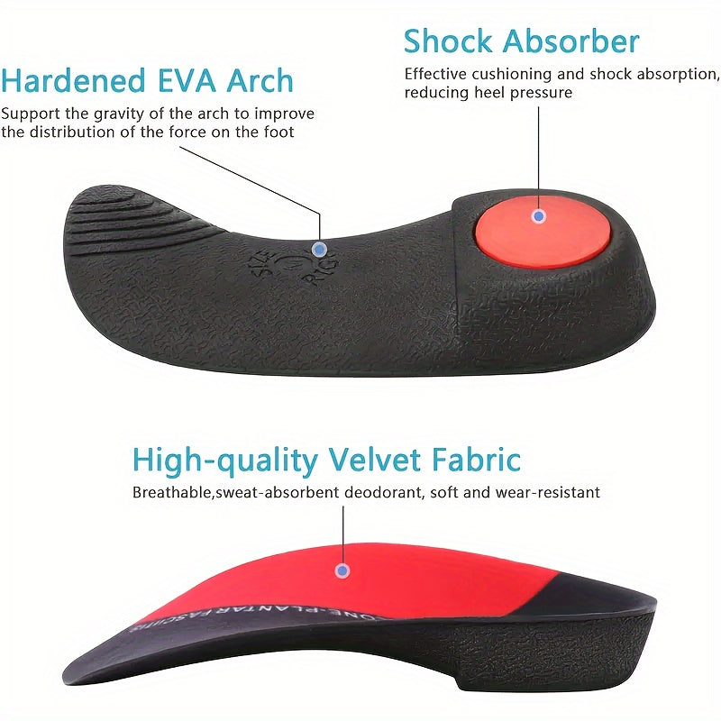 Orthopedic Arch Support Insoles Men Women