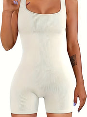 Slimming Yoga Jumpsuit High Stretch Bodysuit Women's Activewear
