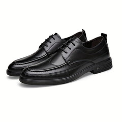 Men's Pointed Toe Oxford Shoes Durable Non Slip Formal Shoes