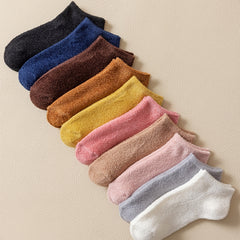 10 Pairs Winter Warm Fluffy Slipper Socks Soft Fuzzy Non Slip Plush Sock