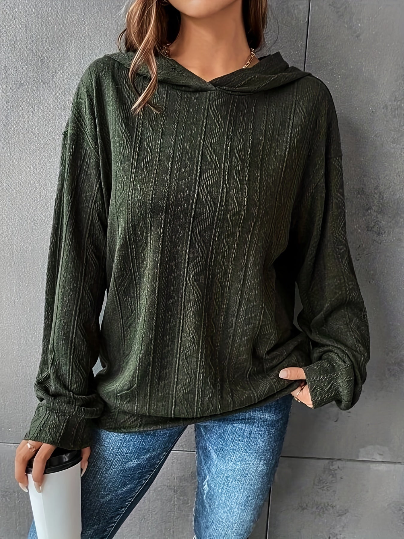 Women's Oversized Pullover Sweatshirt Hoodie