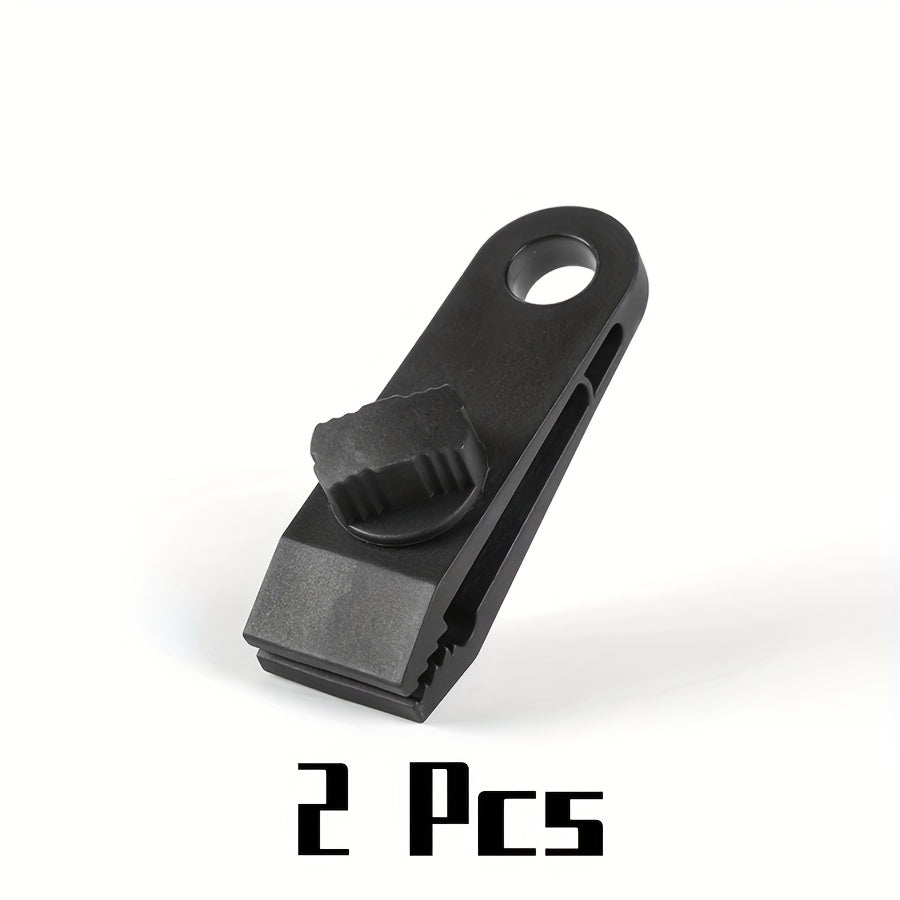 10pcs Outdoor Tent Clamps Ultra light Windproof Clip