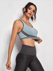 Block Running Sports Bra Anti-sagging Yoga Bra