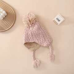 Winter Windproof Baby Beanie Hat for 6-24 Months