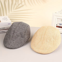 Men's Vintage Beret Hat Newsboy Cap