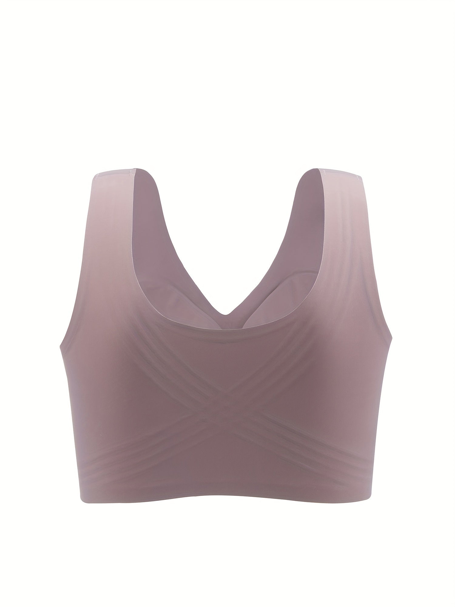 Plus Size Seamless Wireless Yoga Fitness Bra