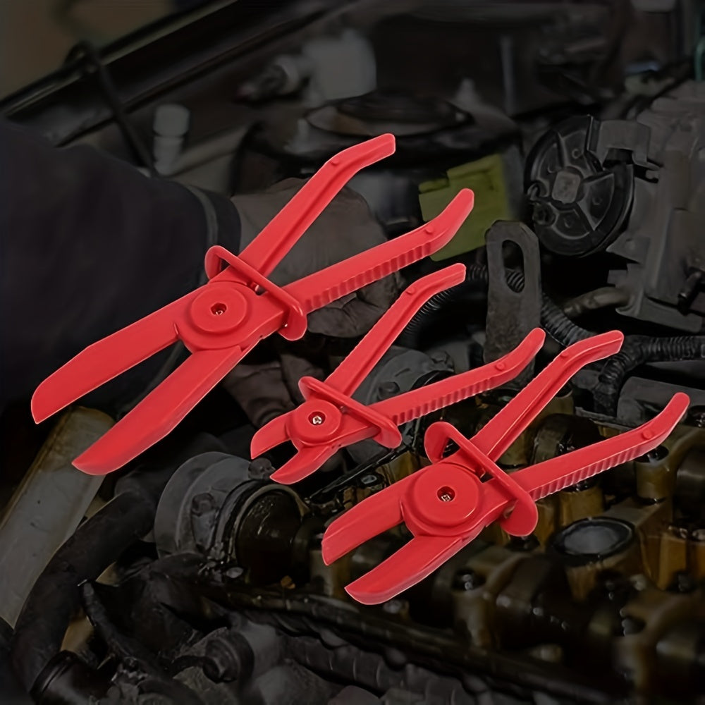 3pc Plastic Cutting Pliers Sealing Pliers Auto Repair Pliers