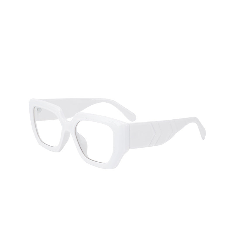 Square Frame Light Blocking Glasses for Women Unisex