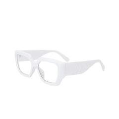 Square Frame Light Blocking Glasses for Women Unisex