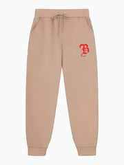 B Print Joggers Men s Casual Regular Stretch Waist Drawstring Sweatpants