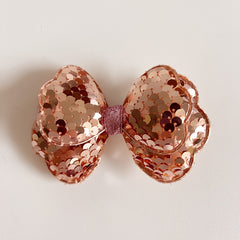 Sequins Children's Bow Duckbill Clip Hairpin Hair Accessories
