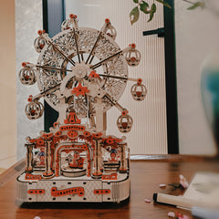 Ferris Wheel 3D Wooden Puzzle DIY Assembly Model Gift