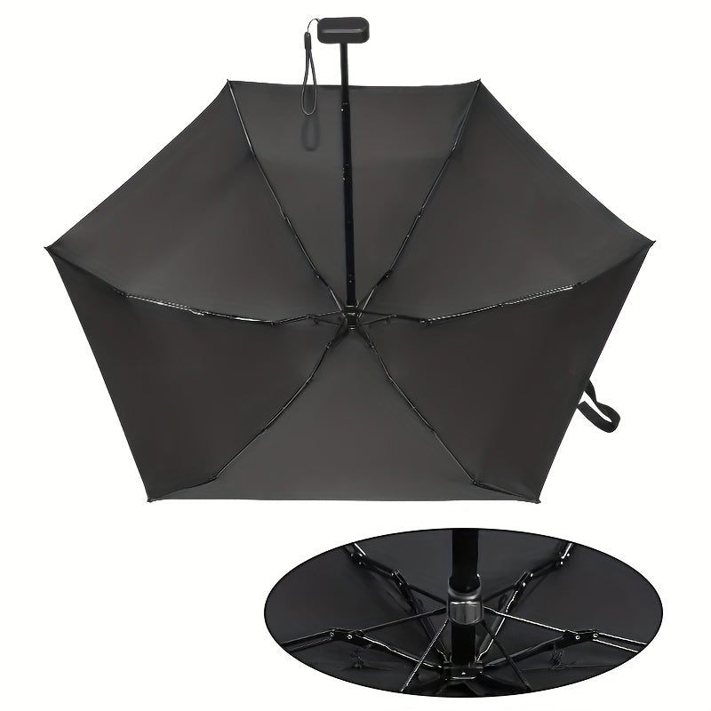 Compact Windproof UV Protection Mini 5 Fold Pocket Umbrella
