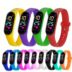 Outdoor LED Sports Watch Touch Screen Digital Watch for Men Women