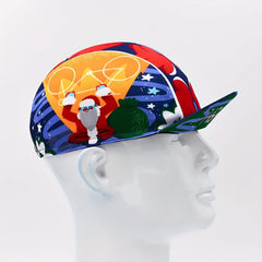 Christmas Santa Claus Cycling Cap Under Helmet Hat