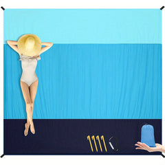 Picnic Beach Blanket 200 X 210 Sandproof Mat