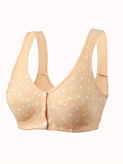 Front Buckle Wireless Bra Comfy Full Coverage Women's Lingerie