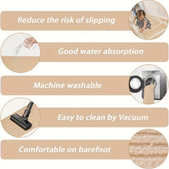 5pcs Stair Non Slip Rugs Safety Indoor Rugs For Kids Elderly And Pets
