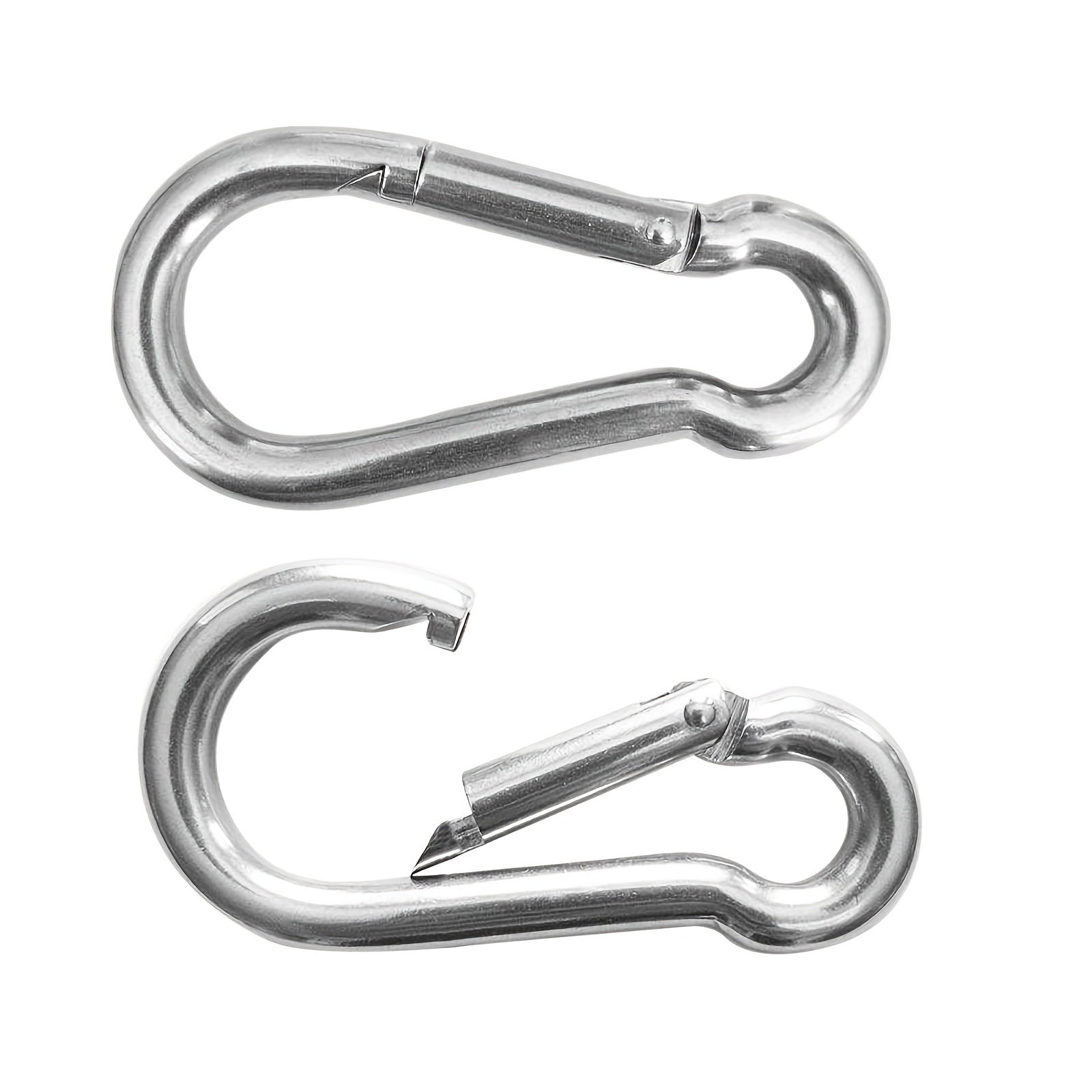 Assorted Sizes Stainless Steel Carabiner Heavy Duty Clips