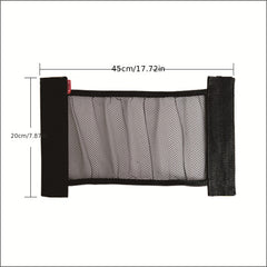 Car Back Rear Mesh Trunk Seat Elastic String Net Magic Sticker Universal Storage